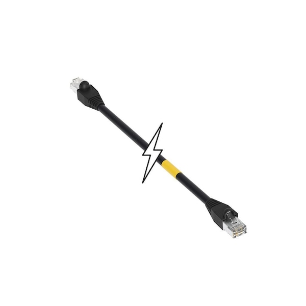 Molex ENET MMJ RJ45/RJ45 568B SHD 1M - 1300500512