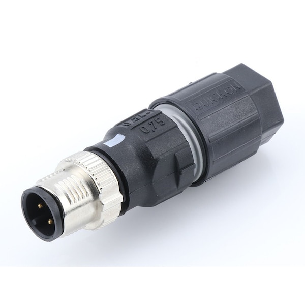 Conector Molex FA M12 4P AC MA STR IDC UNSH 034-075mm - 1200710088