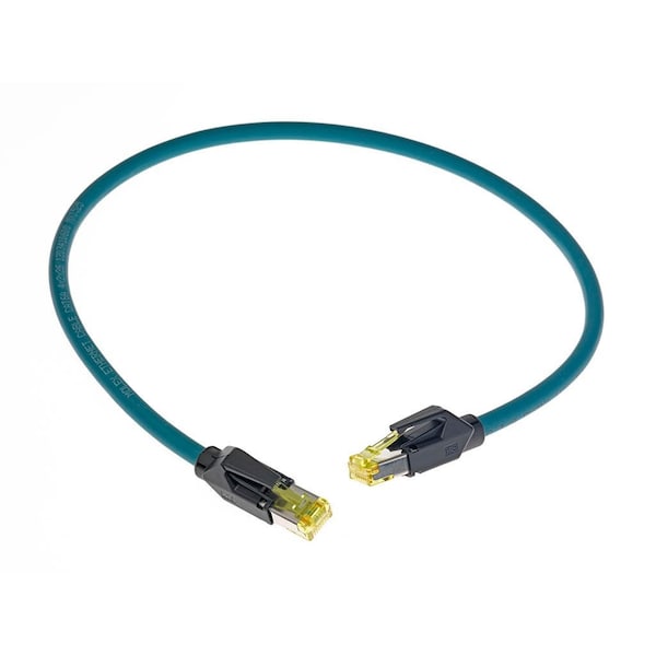 Molex CSE RJ45 CAT6A 8P 0C FE STR PUR 5M - Cable de red Ethernet de alta velocidad de 5 metros