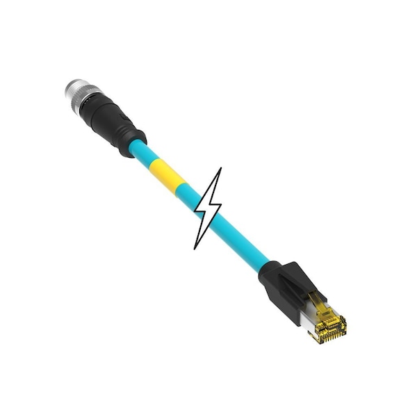 Molex CSE M12 CAT6A RJ45 8P XC MA STR PUR 30M - 1203410509