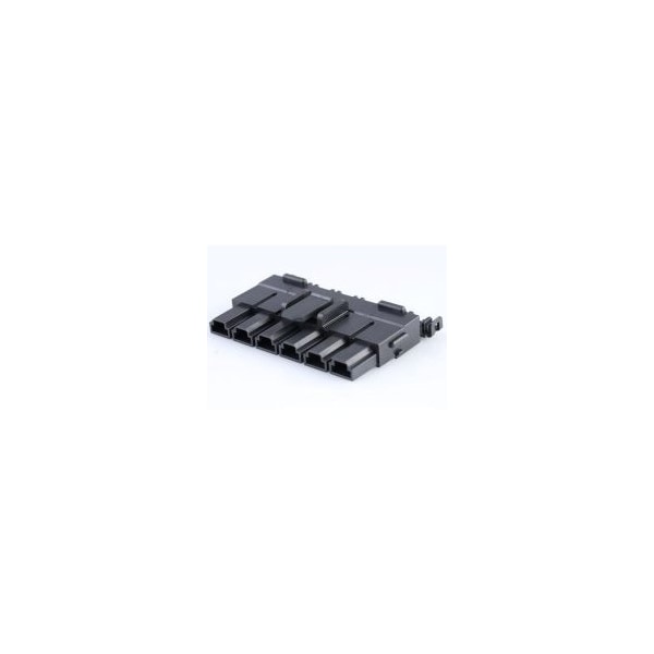 Molex MiniFit Sr Rcpt Hsg W/TPA 6Ckt - 42816-0612