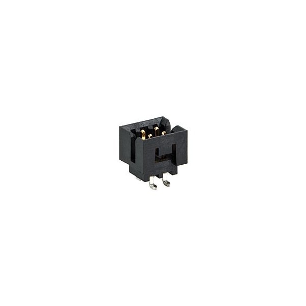 Molex MGrid Hdr ShrdSMT /LckO/Cap .38AuLF 4Ckt - 87832-0410