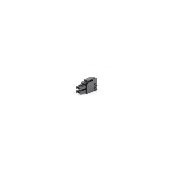 Molex ULTRA-FIT HSG Dual 4ckt Blk - 172258-3104