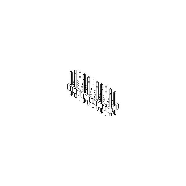 Molex CGrid VT Bkwy Hdr Tin 100Ckt 240110 - 70280-0448