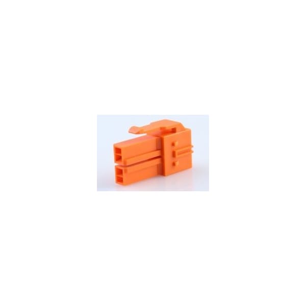 Molex 6.5mm WTB Recpt Hse PBTP Naranja 2Ckt - 151049-2200