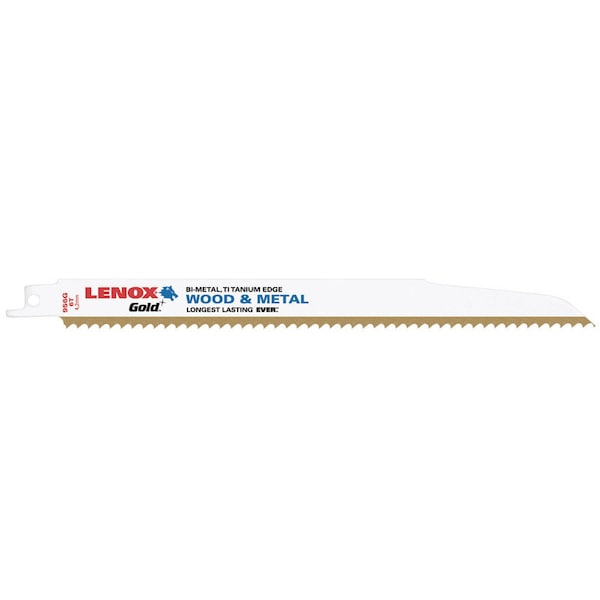 Lenox RECIP BLD 9"" 6T GOLD 5PK - 21062-956G