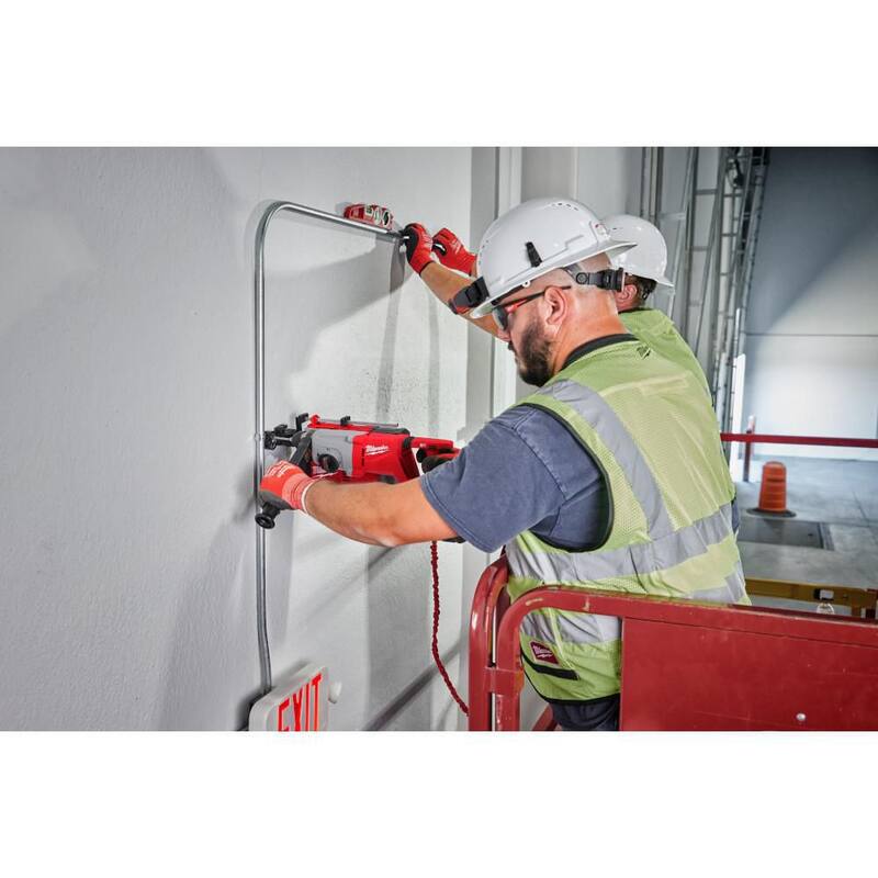 Martillo rotativo Milwaukee M18 18V de iones de litio sin escobillas inalámbrico de 1 pulgada SDS-Plus con mango en D, batería de 8.0Ah y cargador - 2613-20-48-59-1880.