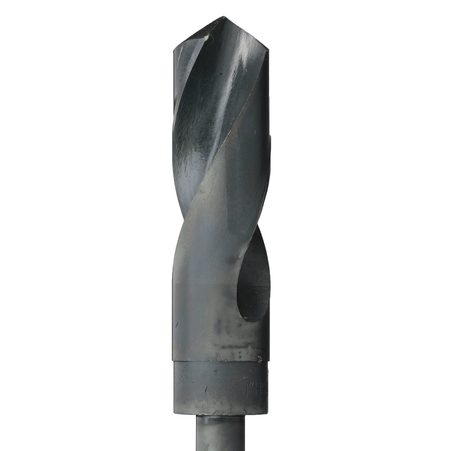 Drill America Conjunto de 5 brocas helicoidales de plata HSS recubierto con óxido negro de 6 pulgadas Silver y Deming - POUDWDRSD