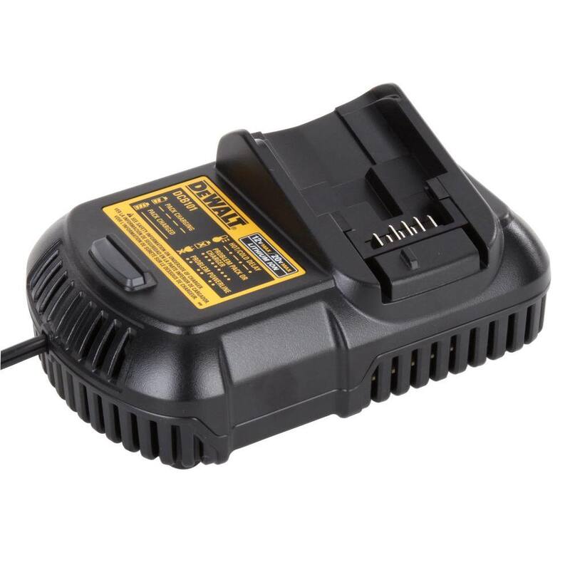 Martillo rotativo inalámbrico DEWALT 20V MAX sin escobillas de 1 pulgada SDS Plus con mango en D, (1) batería de litio de 20V 5.0Ah y cargador - DCB205CKW133B