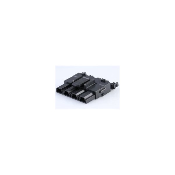 Molex MiniFit Sr Rcpt Hsg W/TPA 4Ckt - 42816-0412