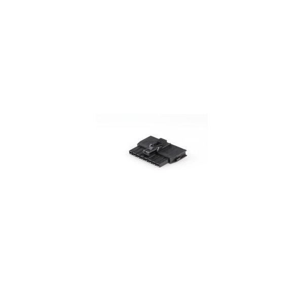 Molex NANOFIT RCPT HSG SGL 8CKT TPA BLK - 105307-1208
