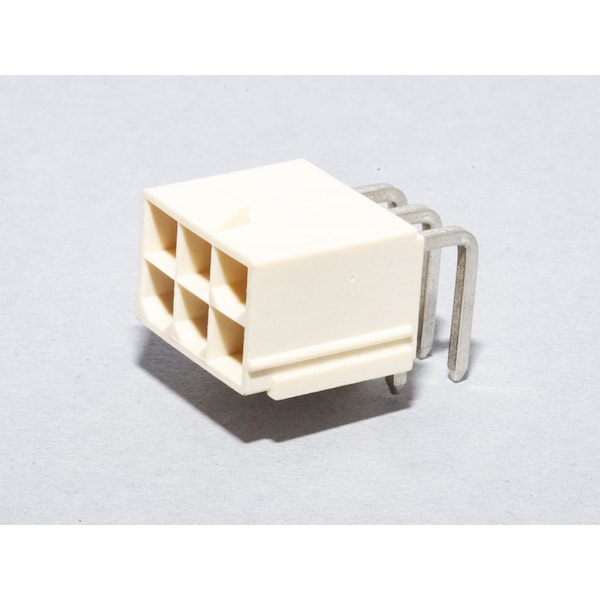Molex 4.20mm WtB RAHdr W/O MntFlg 2.54Sn 6Ckt - 87427-0602