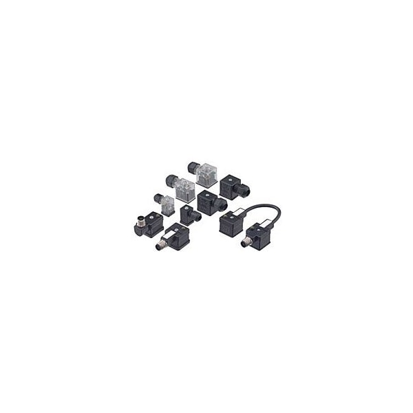 Molex DIN 18MM AC BLK PUR 2M MIC - 1210360789