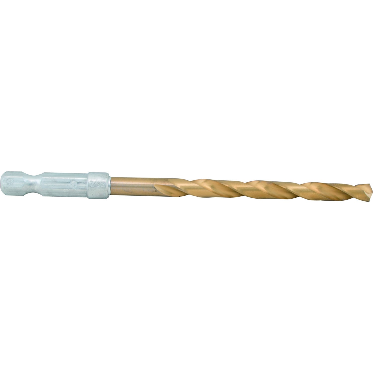 Artesano Artesano Broca helicoidal de longitud de trabajo de 7/32 pulgadas x 3-3/4 pulgadas recubierta de nitruro de titanio HSS - CMAM1314.