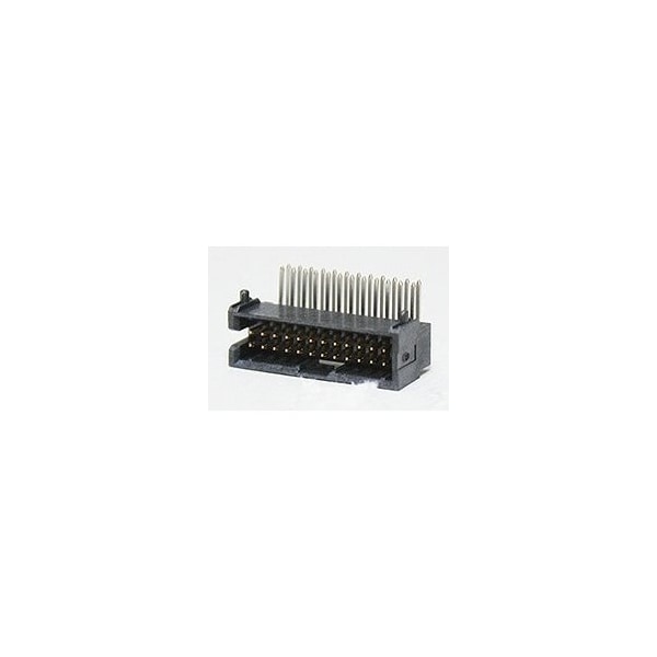 Molex Slimgrid Shrd Hdr RA T/H 0.05AuLF 24Ckt - 201021-2024