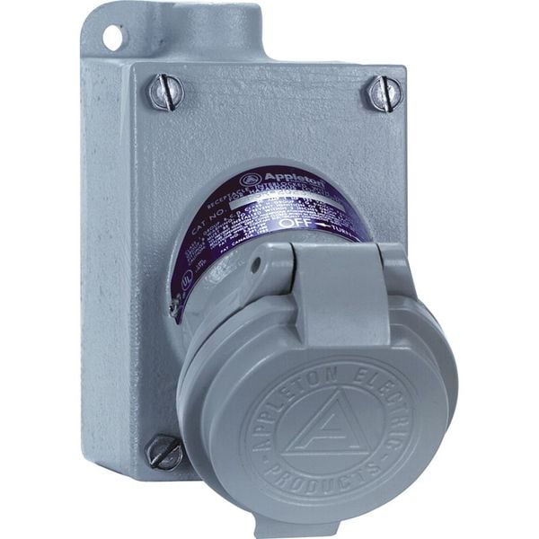 Appleton Electric 2W 3P 20A Hazardous Pin & Sleeve Receptacle 120/240VAC - CPS152-301