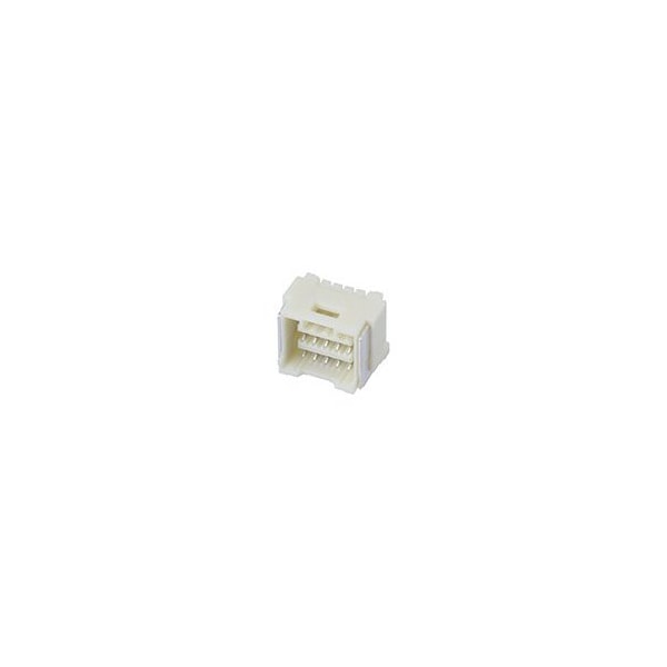 Molex 1.5 W/B Dual RA Rec 10Ckt EmbsTpPkgBeige - 503148-1090