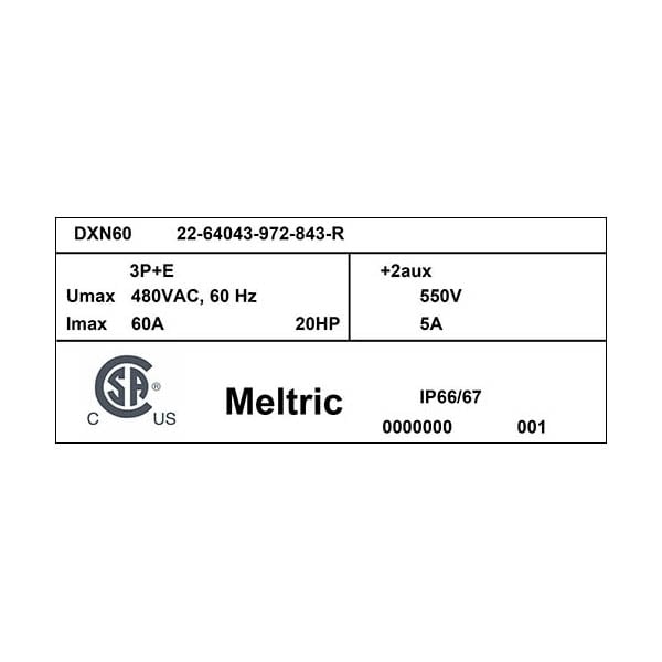 Meltric 22-64043-972-843-R RECEPTACLE PADLOCK PAWL NORMALLY CLOSED LID - 22-64043-972-843-R