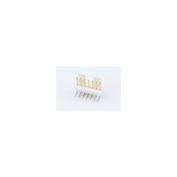 Molex 2.54mm KK Hdr RA FricLK .5Au 7Ckt - 22-12-4072
