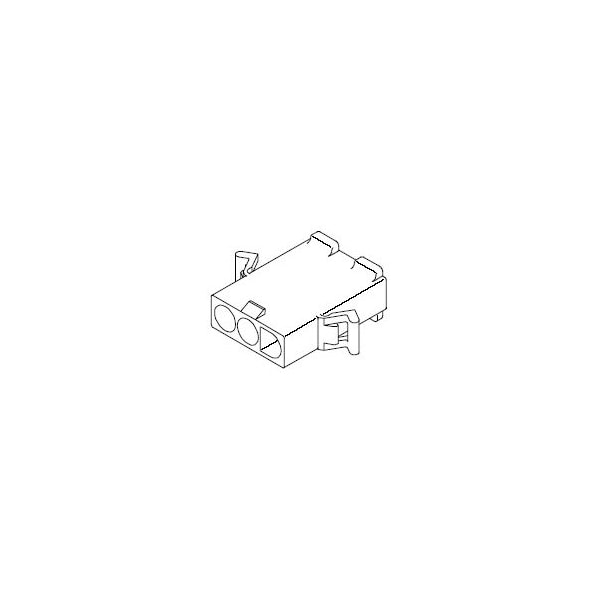 Molex 093 Pwr Plug Free Hang V-2 3Ckt - 19-09-2039