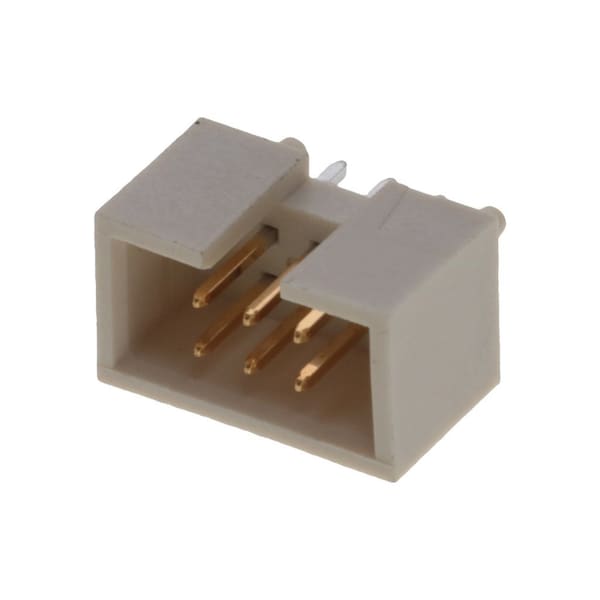 Molex CGrid Hdr WPgSlt 1PdNiAuLF 6Ckt - 87834-0611