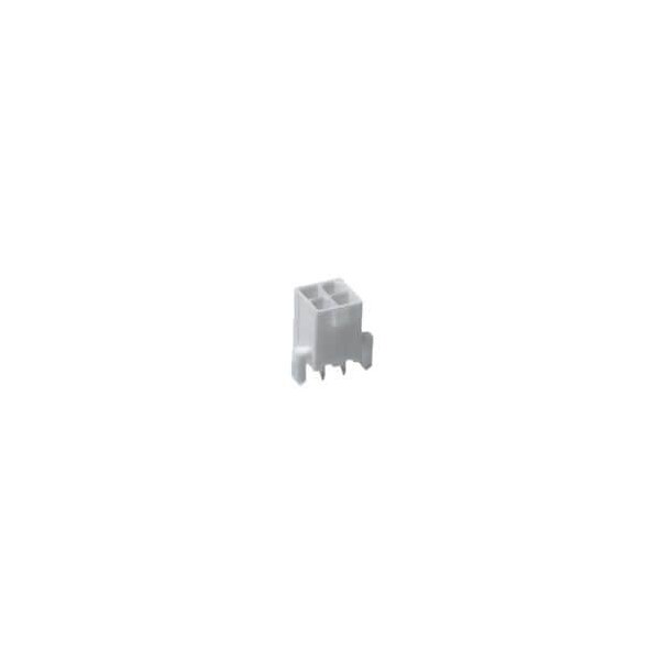 Molex MiniFitJr Vrt Hdr Assy Peg 2Ckt Tin Blck - 46999-0335
