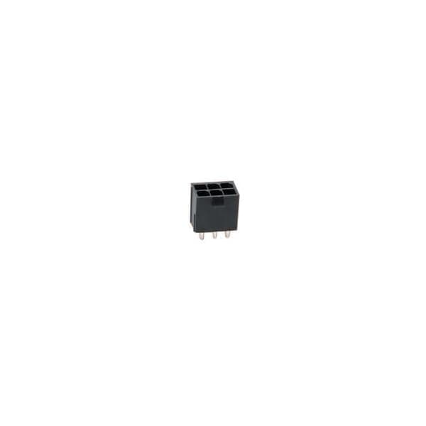 Molex MiniFitJr Vert Hdr No Pegs 2Ckt GlowWire - 172447-0202