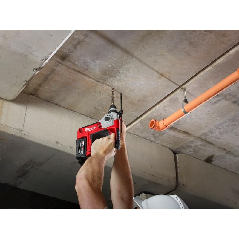 Martillo rotativo inalámbrico Milwaukee M18 18V de 5/8 pulgadas con batería de iones de litio (solo herramienta) - 2612-20