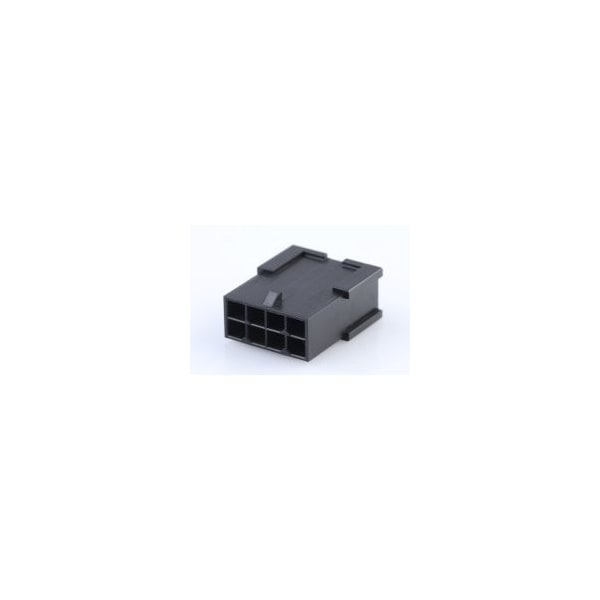 Molex MicroFit 3.0 Plug DR FreeHang 8Ckt - 43020-0801