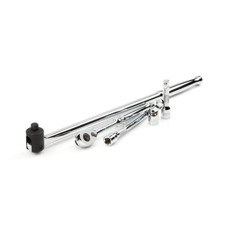Juego de trinquete y dado de 12 puntos TEKTON de 3/8 pulgadas, (74 piezas) (1/4-1 pulg, 6-24 mm) - SKT15312