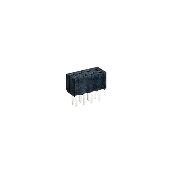 Molex MGrid VRec DR W/OPgs .38AuLF 4Ckt - 79107-7001
