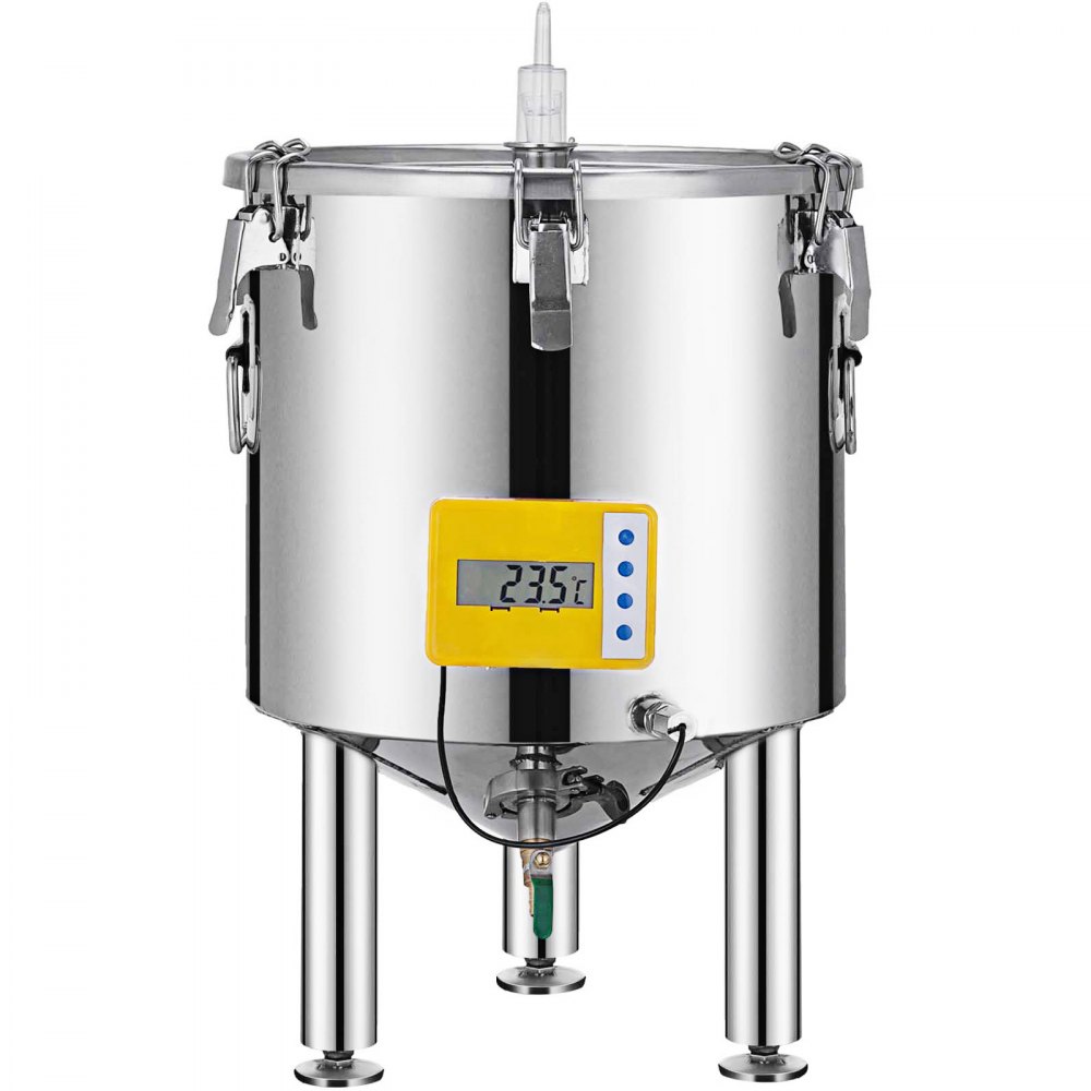 VEVOR 14 Gallon Stainless Steel Brew Fermenter Home Brewing Brew Bucket Fermenter With conical base Brewing Equipment - JT53L000000000001V0