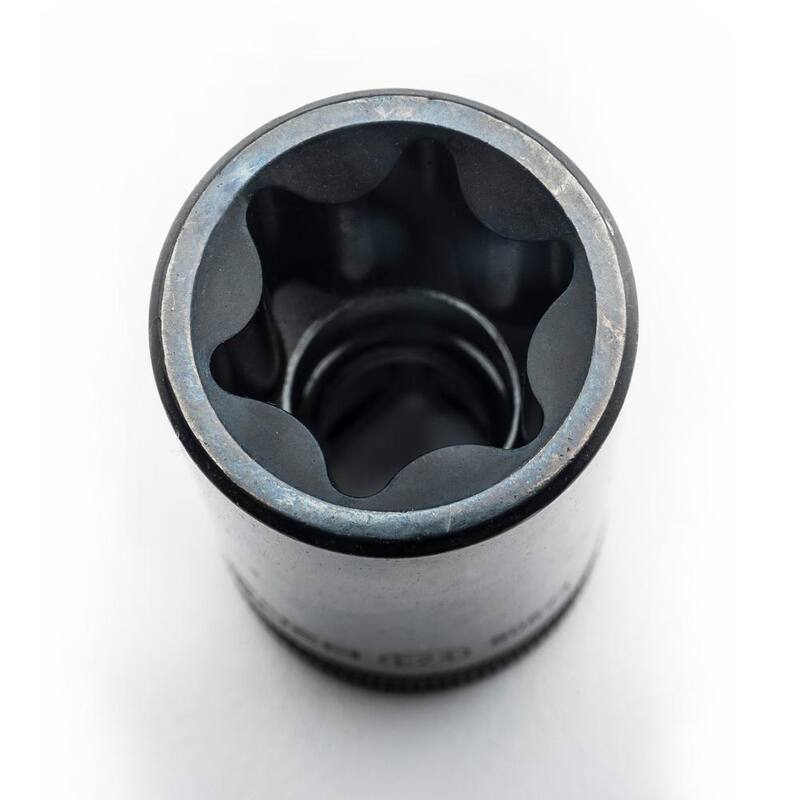 Juego de Dados con Punta Torx Externa de 1/4, 3/8 y 1/2 pulgadas de GEARWRENCH (13 Piezas) - 80583