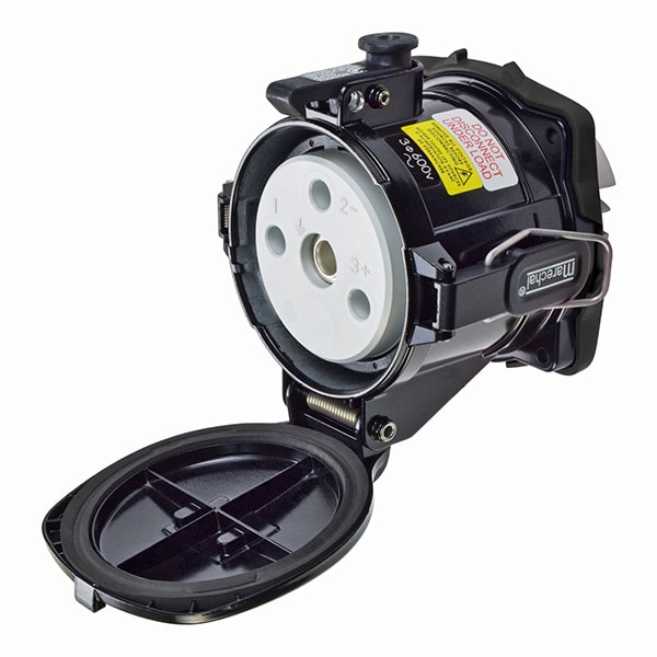 Meltric 36-24143-180-HAZ RECEPTACLE 180 DEGREE OPENING LID - 36-24143-180-HAZ