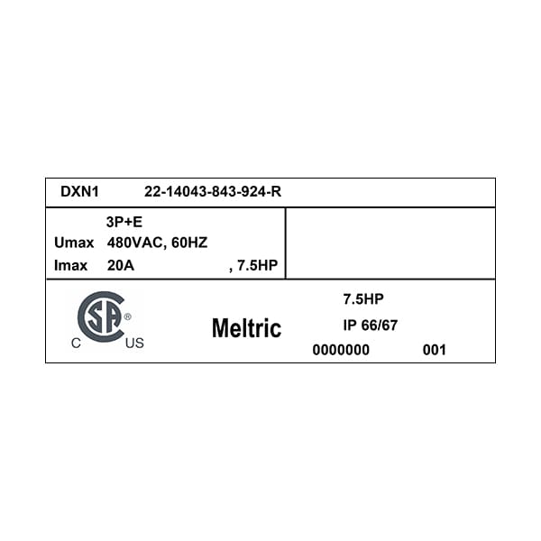 Meltric 22-14043-843-924-R RECEPTACLE PADLOCK PAWL METAL PAWL (ON POLY RECEPTA - 22-14043-843-924-R