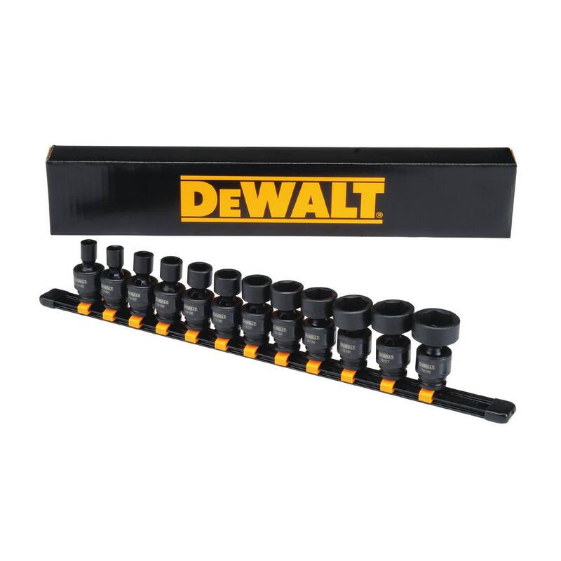 Juego de dados DEWALT de 3/8 pulgadas SAE (12 piezas) - DWMT19228