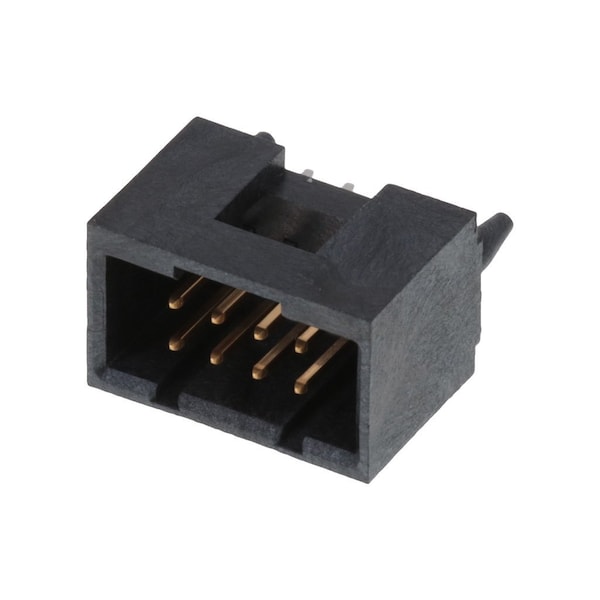 Molex CGrid VT Shrd Hdr wPg 15SAu 8Ckt - 15-47-7608