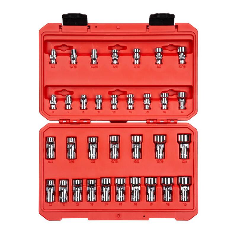 Juego de sopletes de articulación universal TEKTON de 1/4 y 3/8 pulgadas (33 piezas) - SHD99301