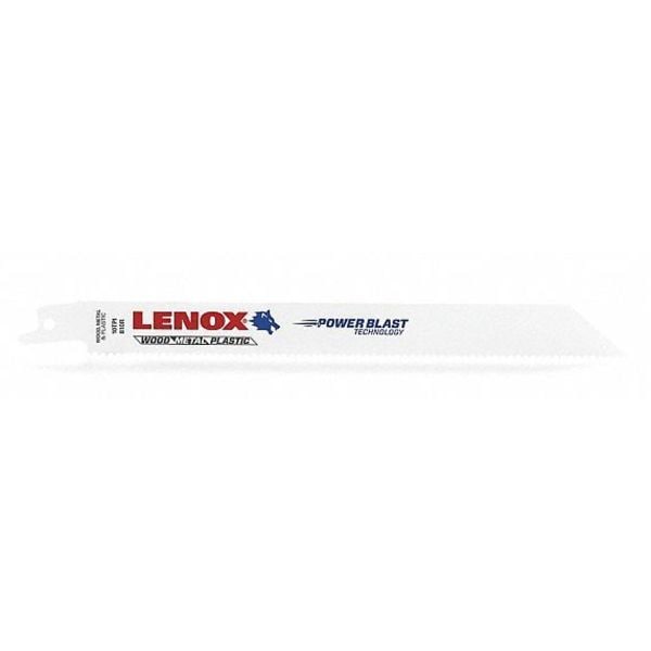 Lenox 9-3/8" L x General Purpose Cutting Reciprocating Saw Blade - 22753OSB810R