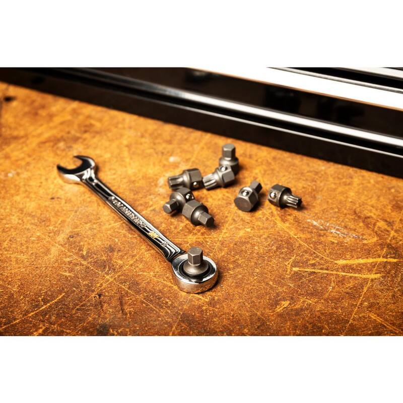 Juego de Puntas de Inserción Phillips, Ranuradas, Torx, Hexagonales y de Triple Cuadrado de Perfil Bajo GEARWRENCH para Llaves con Estuche (41 Piezas) - 81602