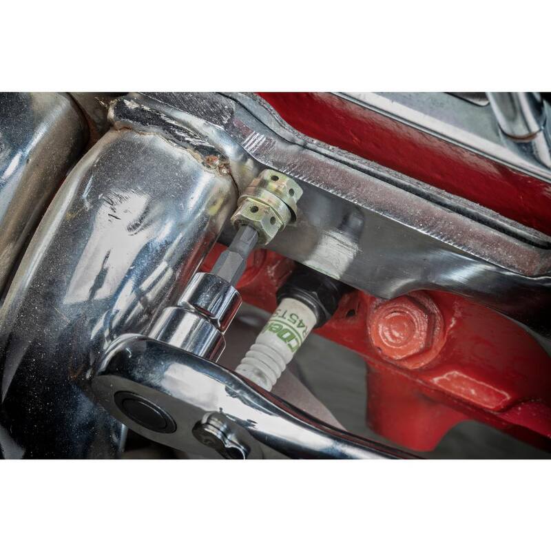 Juego de 14 piezas de dado Bit Socket Husky BITE de 3/8 pulgadas, para SAE y métrico - HB3DBS14SMCB