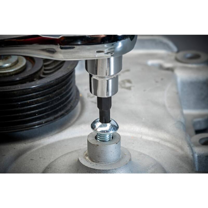 Juego de 14 piezas de dado Bit Socket Husky BITE de 3/8 pulgadas, para SAE y métrico - HB3DBS14SMCB