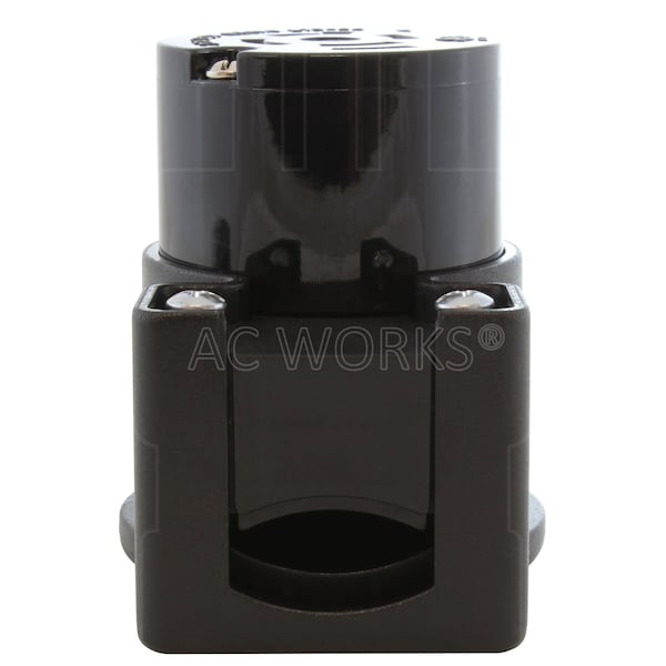 Ac Works Locking Connector, L14-30, 30 A, 125/250V AC, Single Phase - ASEL1430R