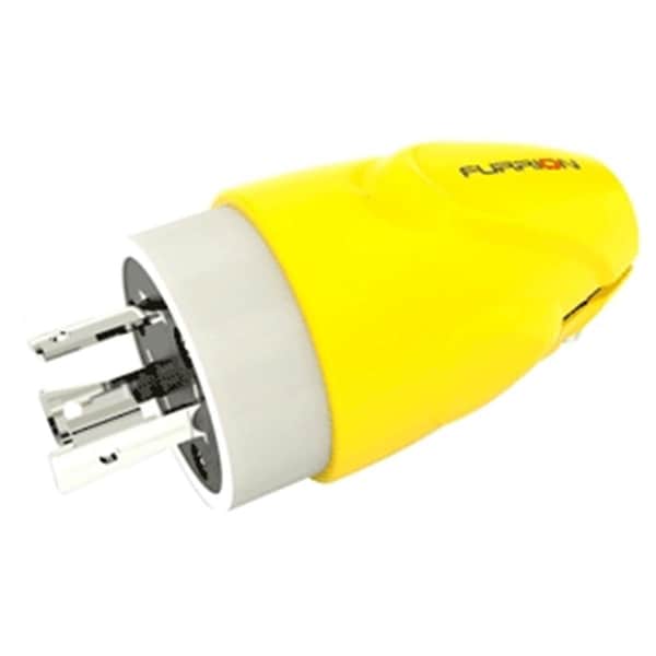 Furrion 30A Macho Enchufe Bloqueable - Amarillo - F30MLP-SY