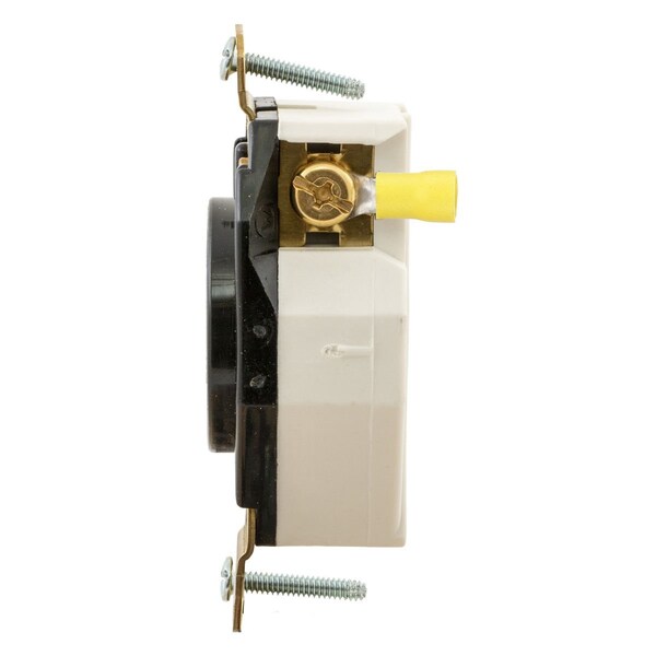 Receptáculo con bloqueo Hubbell Wiring Device-Kellems, L5-20R, 20 A, 125V AC, 2 polos - HBL2310RT