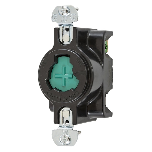 Receptáculo bloqueable Hubbell Wiring Device-Kellems, 20 A, 125V AC, 2 Polos - HBL23030