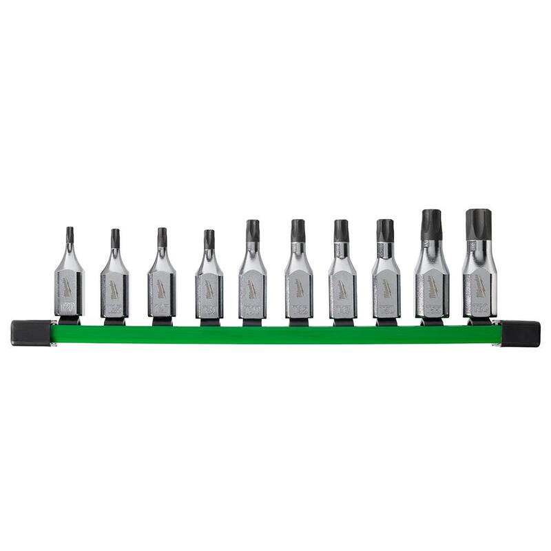Juego de llaves de vaso Torx de 3/8 pulgadas de Milwaukee (10 piezas) - 48-22-9531