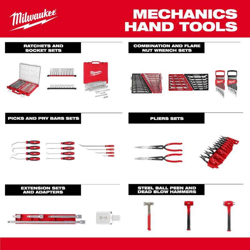Juego de llaves de vaso Torx de 3/8 pulgadas de Milwaukee (10 piezas) - 48-22-9531