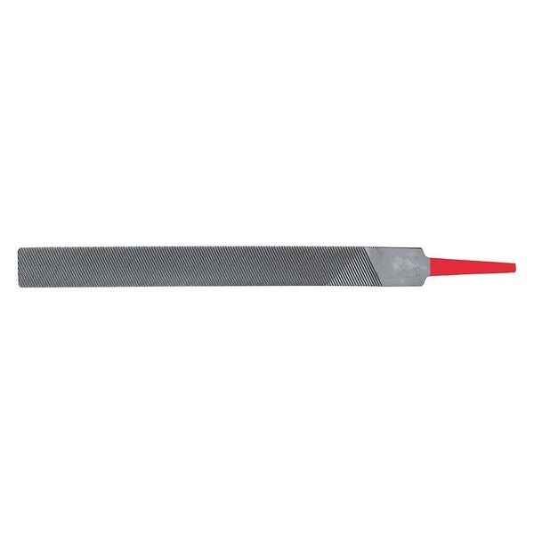 Simonds Half Round Aluminum File, 10inL, Nat. - 73374000