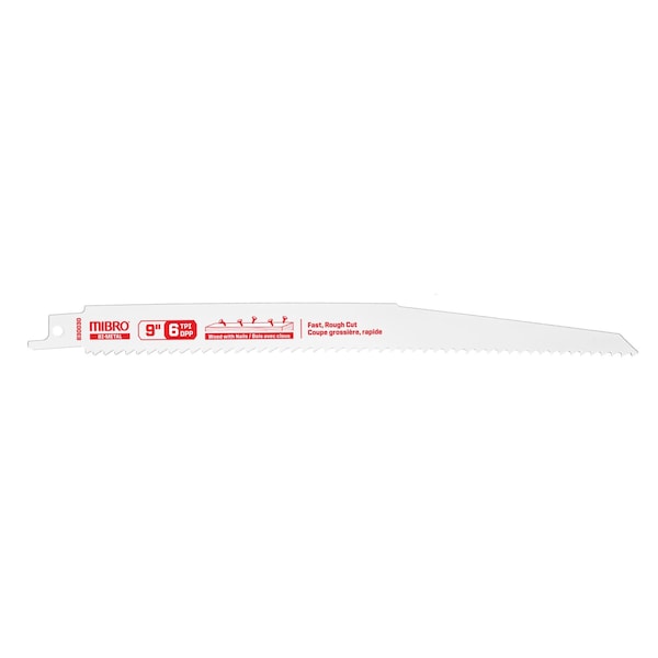 Richelieu Hardware (5-Piece) 9-inch (229 mm) Bi-Metal Reciprocating Saw Blade Set - 812100